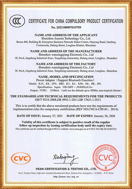 Certificate Of Honor